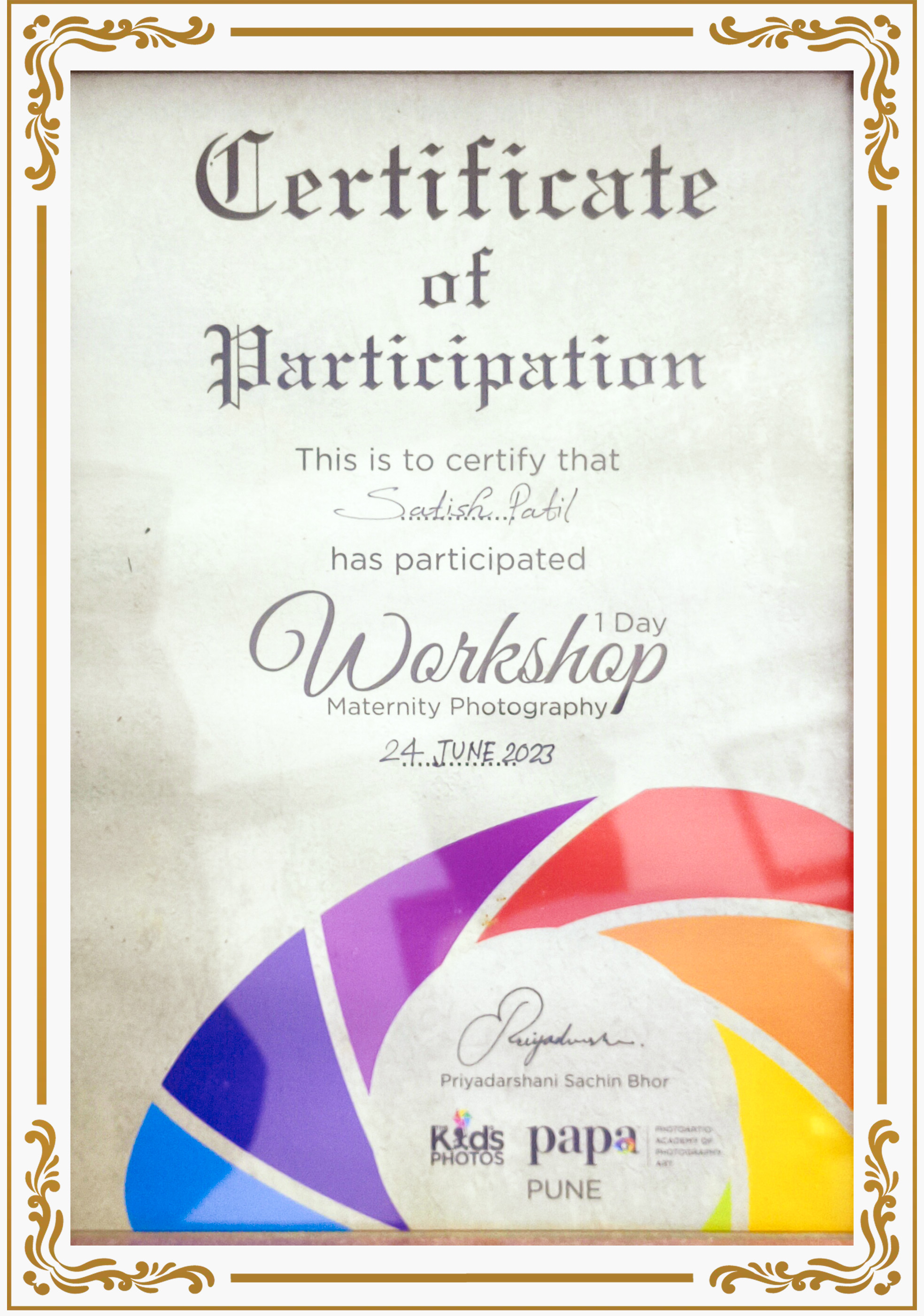 Certificate 8